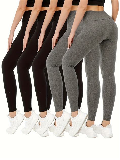 High Waist Recycled Custom Womens Yoga Pants Fashionable Design