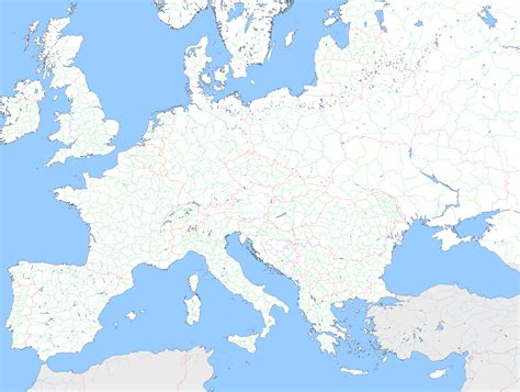 Large Blank Map Of Europe | Hot Sex Picture