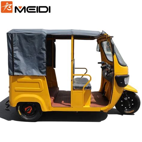 Meidi Tzxi Use Tuk Tuk Bajaj Three Wheel Auto Electric Tricycle Vehicle