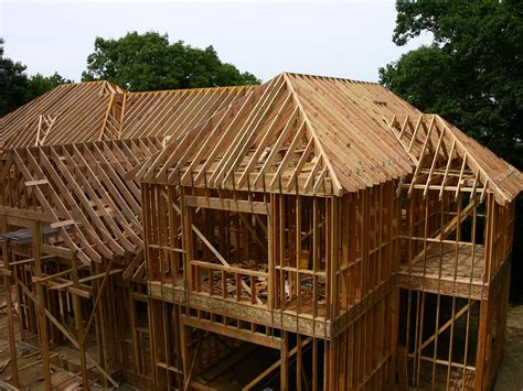 Wood Frame Roof Construction Darren Moore Flickr