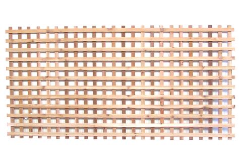 Cedar Square Premium Garden Lattice In 4x8 Panel