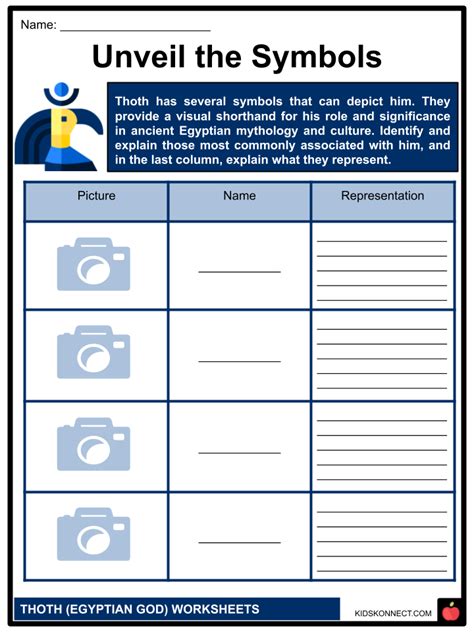 Thoth Worksheets Name Origin Attributes And Relatives