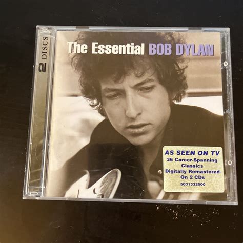 Bob Dylan The Essential Bob Dylan Cd 2000 2 Disc Retro Unit