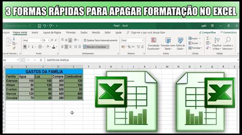 Remover Formata O De Tabela Excel