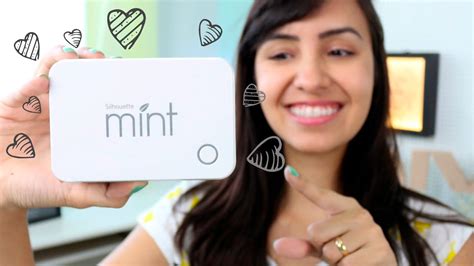 M Quina De Fazer Carimbos Silhouette Mint Youtube