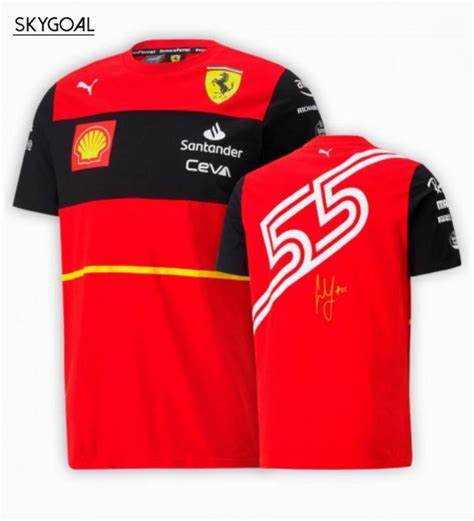 Maillot Scuderia Ferrari 2022 Carlos Sainz