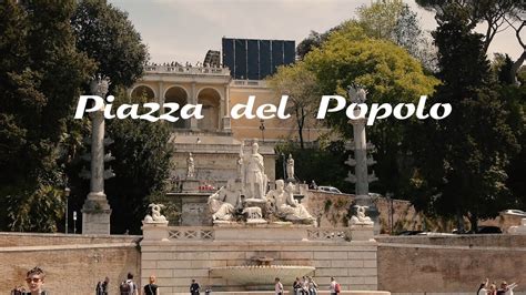 Piazza Del Popolo Via Del Babbuino Youtube