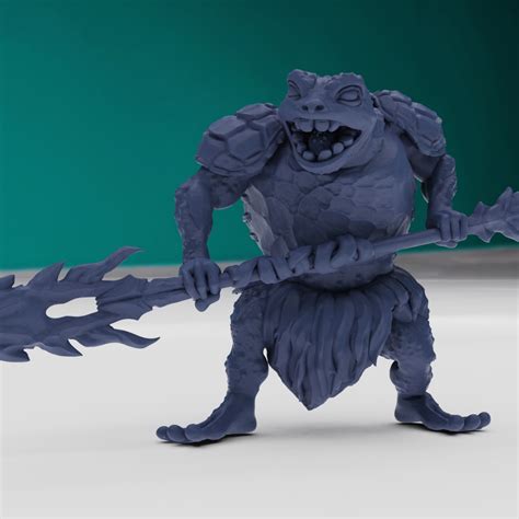 Hot Goblin Frog Folk Warrior A