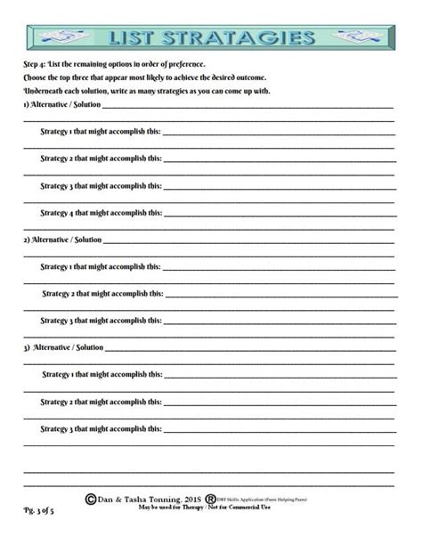 Problem Solving Dbt Worksheet Dbt Worksheets Hot Sex Picture