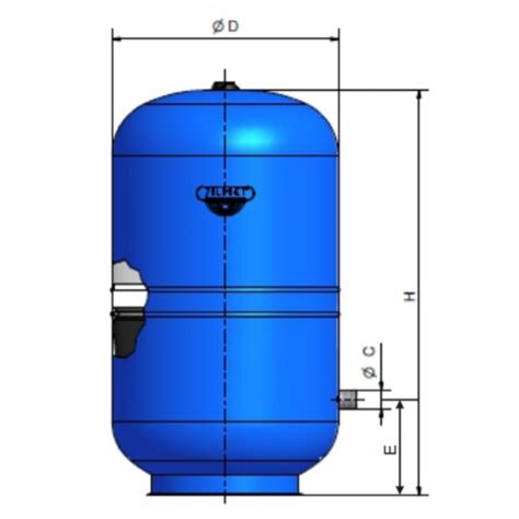 11A0040000 Zilmet 400 Litre Hydro Pro Potable Expansion Vessel