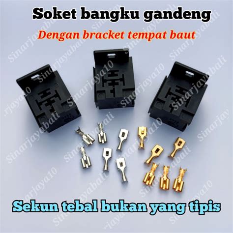 Jual Soket Relay Gandeng Socket Bangku Rumah Rellay Tempat Rilay