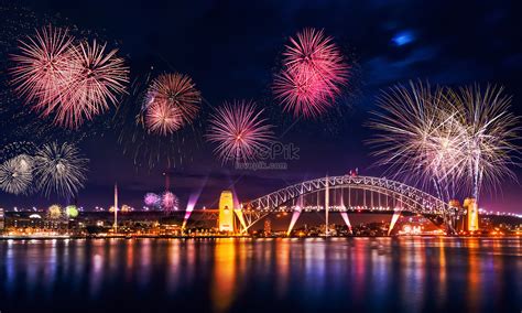 Spring festival fireworks creative image_picture free download ...