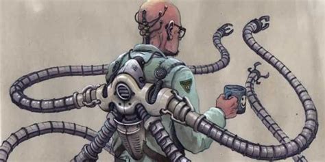 Doctor Octopus Concept Art Proves He Is Spider Man S Scariest Movie Villain