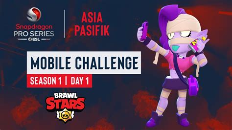 Ap Brawl Stars Day 1 Snapdragon Mobile Challenge Season 1 Youtube