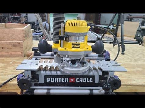 Through Dovetails With The Porter Cable Dovetail Jig 4216 Step By Step