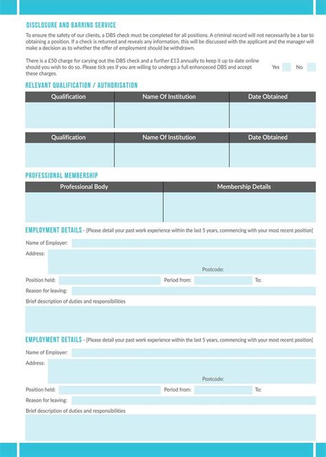 Medical Application Form | Application form, Application, Medical