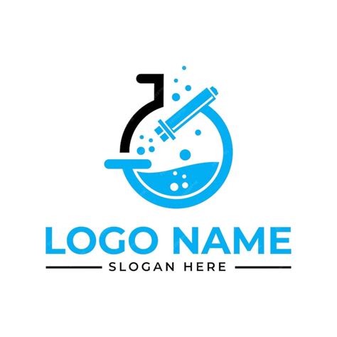 Premium Vector Microscope Medical Laboratory Logolab Logo Design