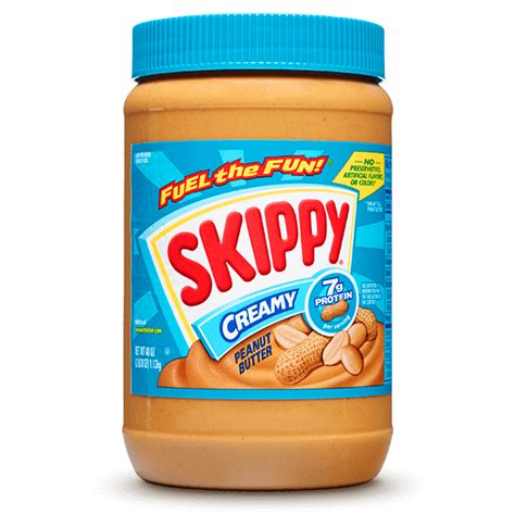 Creamy Peanut Butter Skippy Brand Peanut Butter