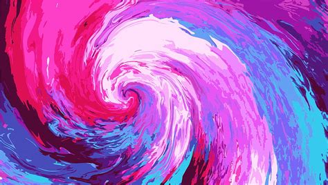 Swirl Abstract Glitch Art HD Wallpaper Pxfuel