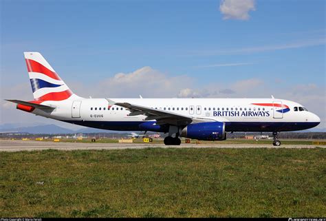 G EUUG British Airways Airbus A320 232 Photo By Mario Ferioli ID