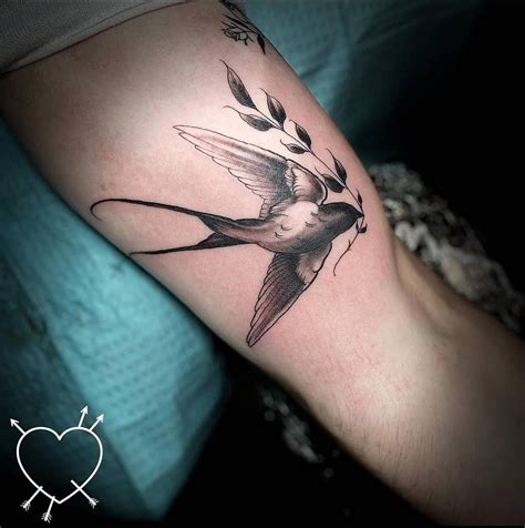 Sparrow Tattoo Shoulder