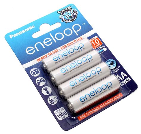 4er Pack Panasonic Eneloop Aa Mignon Hr6 Nimh Akku 1 2v 2000mah Bk