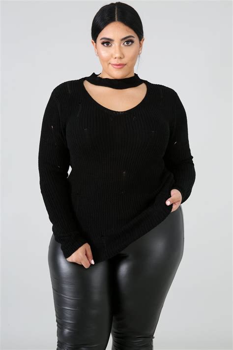 Cuddle Season Sweater Bbw Clothes Plus Size Fall Outfit Curvy Women