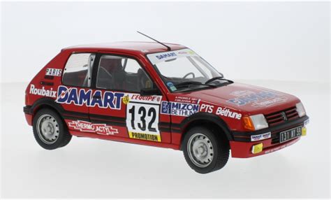 Miniature Peugeot Solido Gti No Rallye Wm Rallye Monte