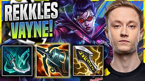 REKKLES BRINGS BACK VAYNE G2 Rekkles Plays Vayne ADC Vs Kai Sa