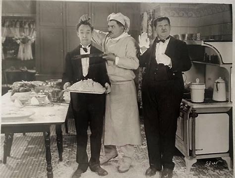 In The Kitchen But Where Laurel And Hardy Stan Laurel Stan Laurel