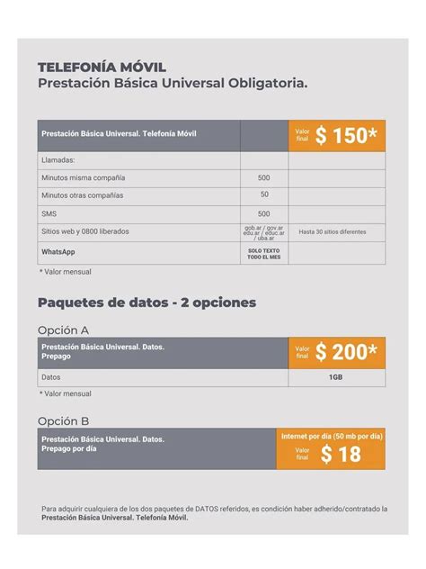 Comienzan Los Precios Cuidados Para Telefonía Tv Paga Y Acceso A