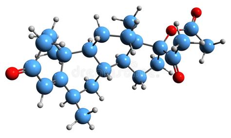 3D Image of Medroxyprogesterone Acetate Skeletal Formula Stock ...