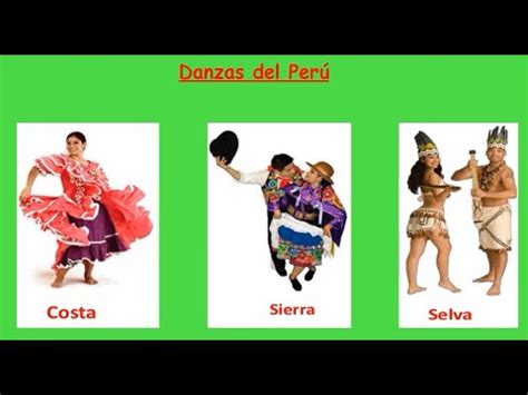 danzas del Perú para primer grado del nivel primaria SUSCRIBIRSE YouTube