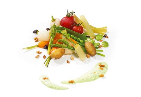 Assiette De Légumes D été And Crème De Persil Plat En Restauration Elle And Vire Professionnel