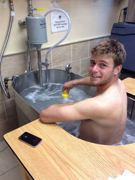 Ice Baths Rubber Duckies And Sexy Male Tennis Players All The Pics