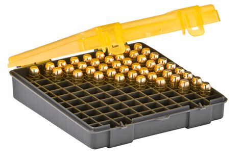 Plano 100 Round Pistol Ammo Box Extra Large 122700 Pull The Trigger