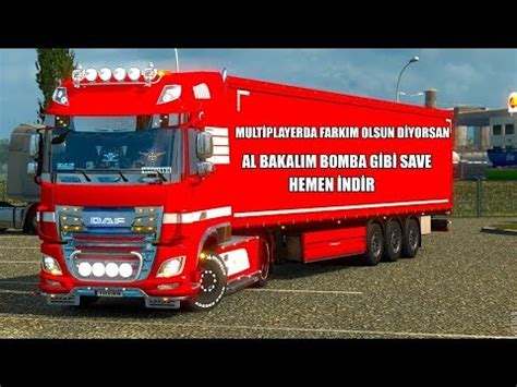 KURALLARA UYGUN TEK HARİTA DLC SAVE l ETS2MP YouTube