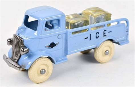 Restored Arcade Cast Iron Ice Truck Auction