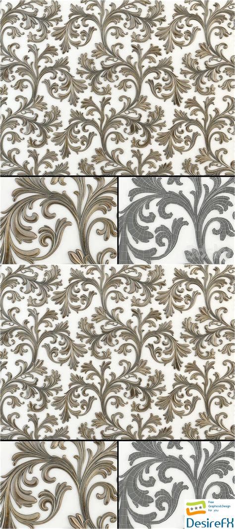 Download Classic Pattern 3d Model Desirefxcom