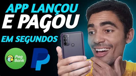 [baixou Sacou 💰] Apps Para Ganhar Dinheiro No Paypal E Pagbank Youtube