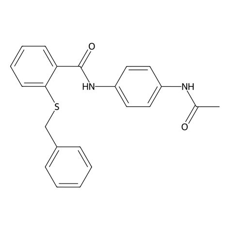 Buy N Acetylamino Phenyl Benzylsulfanyl Benzamide