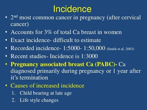 Pregnancy With Breast Cancer