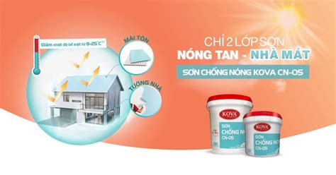 5 Loại Sơn Chống Nóng Cách Nhiệt Tốt Nhất Trên Thị Trường Hiện Nay