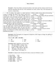 Test rainbow english grade 4 - ESL worksheet by Alangoriua