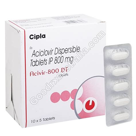 Buy Acivir DT 800mg Online Side Effects Uses Reviews