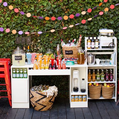 15 Must Haves For A Beautiful Beverage Station Drink Station Party