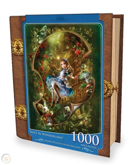 Alice In Wonderland 1000 Piece Jigsaw Puzzle Masterpieces 1899385027