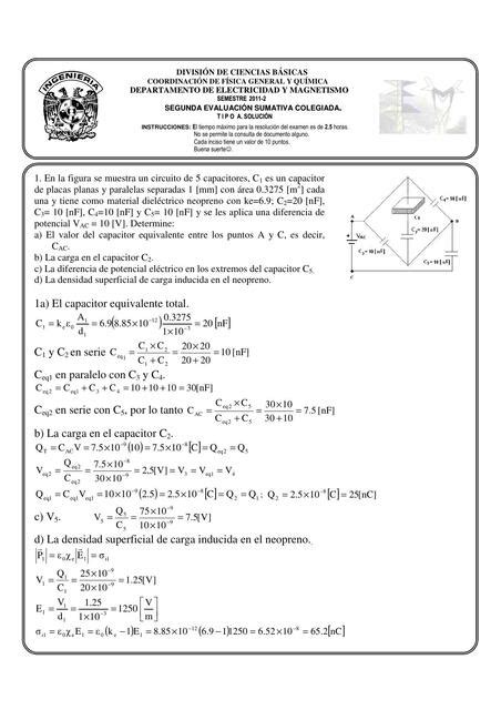 Electricidad Y Magnetismo Ejercicios Javier Rodríguez Ocaña Javier