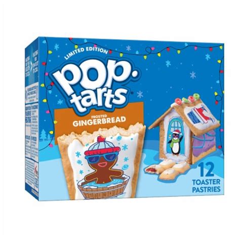 Pop Tarts Frosted Gingerbread Toaster Pastries 203 Oz Kroger