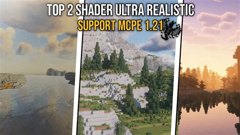 TOP 2 SHADER ULTRA REALISTIS RINGAN TERBARU NO LAG MCPE 1 21